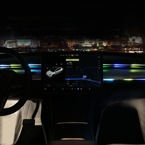 Lumière ambiante RGB ADT, prise USB, fonctionne avec l'application, télécommande, 110 cm, lumière ambiante LED RGB pour voiture - Product Image 2