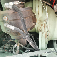 Compresseur d'air à vis diesel stationnaire haute pression Sullair 1070, modèle 2013, 1070 CFM, 24 bars, moteur CAT, pour puits d'eau
