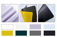 Rouleau de bâche PVC brillant blanc frontlit 10 OZ/13 OZ 340Gsm/440Gsm pour impression numérique, fabriqué en Chine