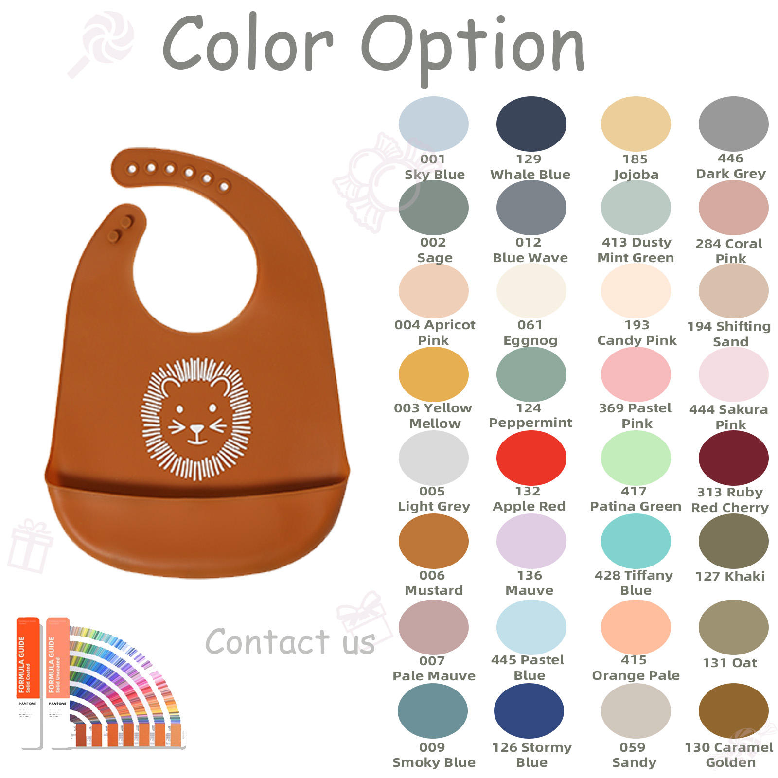 ผ้ากันเปื้อน | สิงโต