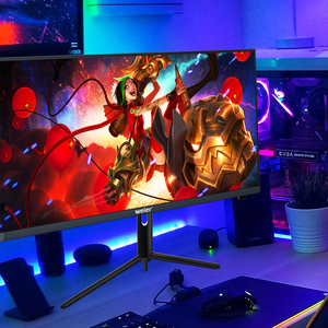 Produit le plus vendu Moniteur de jeu d'ordinateur FHD <span class=keywords><strong>2K</strong></span> Led <span class=keywords><strong>144hz</strong></span> Moniteur incurvé de 27 pouces Moniteurs LCD - Product Image 3