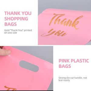 ถุงพลาสติกใส่อาหารแบบใช้แล้วทิ้ง OEM ผลิตจาก HDPE ย่อยสลายได้ทางชีวภาพ รูปทรงเสื้อยืด/ทรงข้างพับได้ สำหรับใส่ของช้อปปิ้ง  พร้อมบริการพิมพ์ข้อความขอบคุณตามแบบที่ต้องการ บรรจุในกล่อง PE - Product Image 2