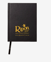 Carnet promotionnel personnalisé avec logo, pages à bords arc-en-ciel, vente en gros, cadeau de haute qualité