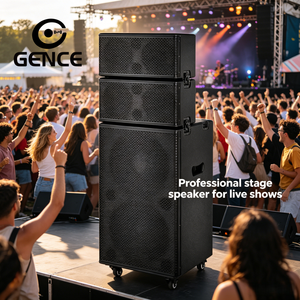 Wooden Wireless Stage Stereo <b>Speakers</b> at Home Big Power Sound Equipment Amplifiers With Outdoor Audio - Product Image 1