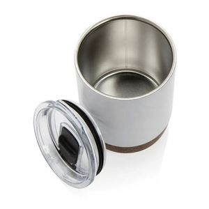 RCS Re-steel 6oz 180ml Cork Base Small Vacuum <b>Coffee</b> Mug Tumbler Recycled Material Insulated Wine <b>Bottle</b> with Cork Bottom - Product Image 2