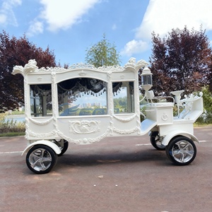 Carrozas Fúnebres Eléctricas Vintage de Acero Q235 con Certificación CE, Nuevas, en Venta, para Proveedores de Servicios Funerarios - Product Image 2