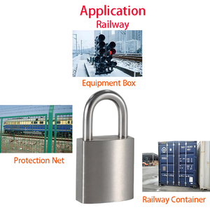 Candado inteligente de acero inoxidable con software gratuito Registros Acceso a todos los tipos de puertas de acero - Product Image 2