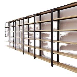 מדף מתכת כבד ועמיד של ליביי, מדף עצמאי לחנות נוחות, חנות קוסמטיקה - אחסון סיטונאי - Product Image 2