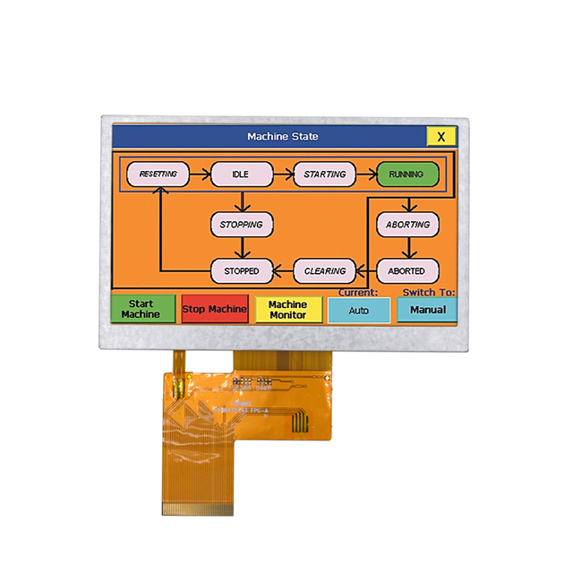 2025 Registered trademarks 4.3" TFT LCD Display 4.3 Inch TFT LCD 800X480 LCD Panel Color Matrix TFT IPS Display