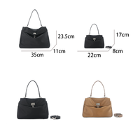Nouveaux Sacs Bandoulière de Créateur Tendance en Nylon de Haute Qualité, Sacs Messager Souples et Durables, Cabas Décontractés, Sacs à Main de Luxe pour Femmes