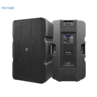 En stock, enceintes actives professionnelles de 15 pouces 1000W avec diaphragme en alliage de titane 40Hz - 20kHz
