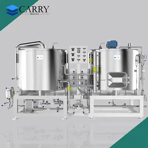 Carry Brewtech 500L 1000L brasserie système d'équipement de brassage de bière équipement industriel clé en main brasserie brewpub