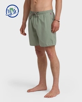 Shorts de bain pour hommes à séchage rapide, couleur unie, style décontracté, short de bain pour hommes, fabrication directe, 2027, shorts de bain personnalisés pour hommes
