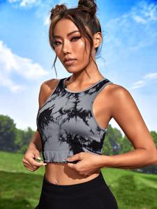 Nuevo Sujetador Deportivo FLW Personalizado, Ligero, Sin Costuras, de Alta Sujeción, Chaleco de Yoga, Mallas de Secado Rápido, Ropa Deportiva para <span class=keywords><strong>Mujer</strong></span> para Entrenamiento y Running - Product Image 6