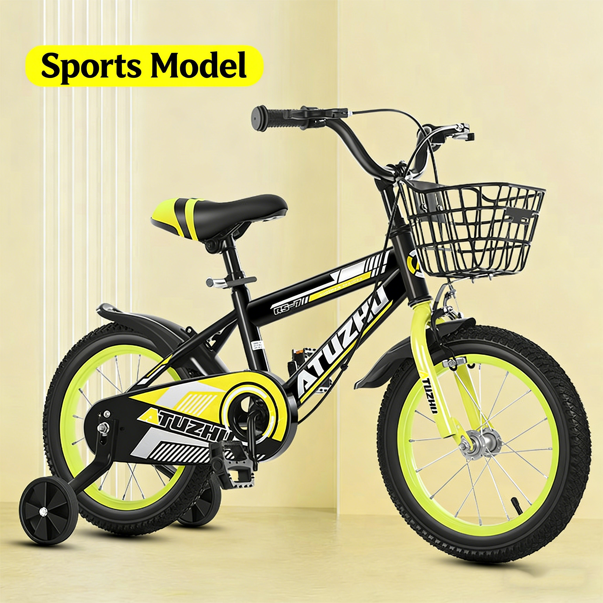 สปอร์ตสีเหลืองสดใส