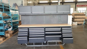 Tùy Chỉnh Thép Nhà Để Xe Công Cụ Giỏ Hàng Kim Loại Ngăn Kéo Tủ Công Cụ Cho Lưu Trữ Hộp Công Cụ Bao Gồm Ngăn Kéo-Hỗ Trợ OEM - Product Image 5