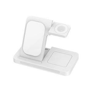 Cargador Inalámbrico Magnético Portátil 3 en 1 Plegable, Estación de Carga Rápida de 15W con Luz Nocturna para iPhone, Reloj y Auriculares - Product Image 2