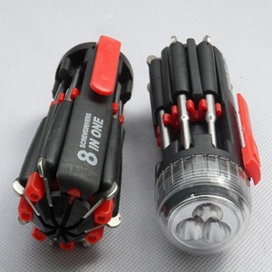 ไฟฉาย LED อเนกประสงค์8 In 1ที่มีคุณภาพสูงไขควงไฟฉายแบบพกพาเครื่องมือมือ - Product Image 3