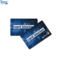 Protetor de cartão de crédito, carteira, guarda rfid e nfc, cartão de bloqueio