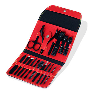 Blackan Nail Kit 16Pcs Stainless Steel Portable Manicure <b>Pedicure</b> <b>Tools</b> Set For Adults - Product Image 5