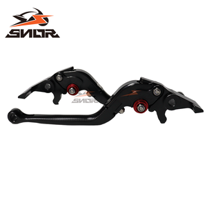 Palancas de embrague de freno cortas de aleación de aluminio Universal SNOR, palanca de freno de motocicleta Cnc para accesorios de Scooter Vespa - Product Image 5