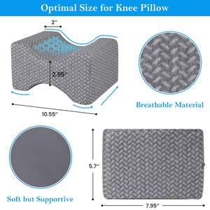 Soporte Ortopédico para Rodilla, Almohada Multifuncional para Piernas con Diseño Contorneado de Espuma Viscoelástica para Dormir - Product Image 4
