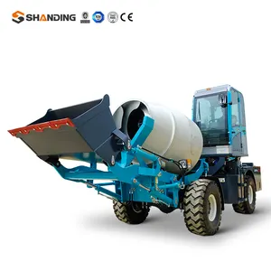 SHANDING JDY18B Self Loading Concrete Mixer Truck 1.8CBM Mobile Diesel Mixer Concrete Machine