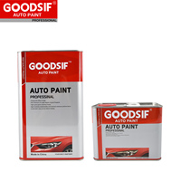 Kit de durcisseur de vernis transparent brillant à haute solidité GOODSIF, séchage rapide, revêtement transparent, peinture acrylique pour voiture, vernis automobile