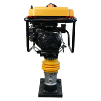 Compacteur de sol à moteur essence/diesel Huiteng VBT-110, haute performance, pour travaux de construction, pese 70 kg, 5,5-6,5 CV, garantie 1 an