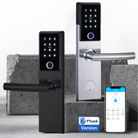 Empreinte digitale étanche entrée sans clé TTLock App contrôlée carte encodeur numérique mot de passe e-key hôtel TThotel Smart Lock pour la maison