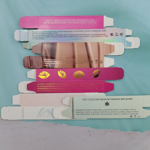 Bán Buôn Tùy Chỉnh Kích Thước Và Logo Sang Trọng Nhãn Hiệu Riêng Hồng Lipgloss Son Môi Tùy Chỉnh Mỹ Phẩm Gấp Bao Bì Hộp Giấy - Product Image 5