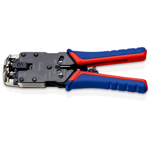 Pince à connecteurs Western KNIPEX 97 51 12 SB avec poignées multi-composants bruniées 200 mm - Product Image 1
