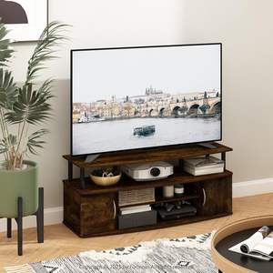 Meuble TV <span class=keywords><strong>de</strong></span> salon moderne pour téléviseurs jusqu'à 55 pouces <span class=keywords><strong>Console</strong></span> multimédia en bois <span class=keywords><strong>de</strong></span> haute qualité par un fabricant vietnamien - Product Image 3