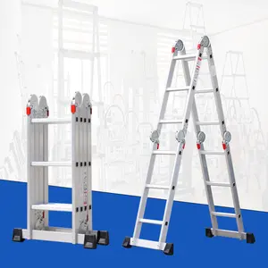 High Quality Escalera Para Atico Aluminium Scaffolding Ladder Used Folding Ladder