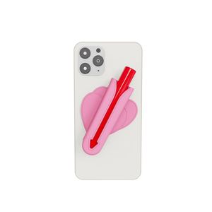 Soporte para Teléfono con Diseño Original, Adhesivo Removible Fuerte, 5 Colores, Ultraligero (30g), Forma de Clip de Lápiz Labial, para Teléfono, Tableta y Escritorio - Product Image 1