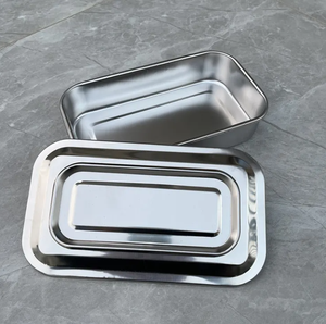 Bandeja de Esterilización para Instrumentos Quirúrgicos de Acero Inoxidable, Certificación CE, Anticorrosión, Resistente al Óxido, con Múltiples Tamaños - Product Image 5