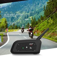Casque de moto ouvert ZOOMLON ABS avec intercom et technologie V6Pro pour les sports de plein air