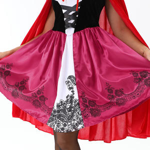 Déguisement <span class=keywords><strong>Adulte</strong></span> Halloween Petit <span class=keywords><strong>Chaperon</strong></span> <span class=keywords><strong>Rouge</strong></span> Cosplay Fête Femme Cape Médiévale Robes Jupes - Product Image 4