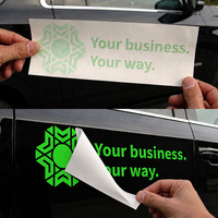 Cinta de Transferencia de Logotipo 3D Impresa Personalizada para Decoración de Autos, Calcomanía para Ventanas de Vehículos, Flota, Motocicleta, Scooter, Adhesivo Reflectante