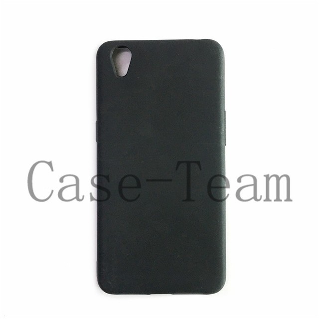 Manufacturer Wholesale Matte TPU Cases Soft Frosted Back Cover Silicone Mobile Phone Case for OPPO A37 Black