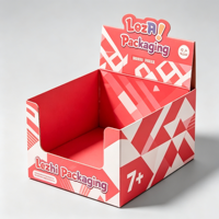 Cajas de Cartón para Alimentos y Juguetes con Impresión Digital Personalizada, Cajas de Exhibición de Mesa
