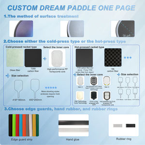 Paleta de Pickleball Aprobada por USAPA, Grafito, Fibra de Carbono, Núcleo de Panal, 14mm, Alargada, Estándar - Product Image 6