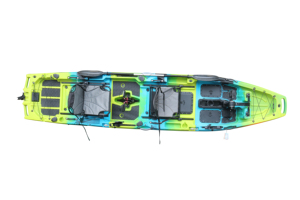 Vicking 2024 New Arrival 9.5ft Modular hai phần có thể tháo rời cánh quạt đạp câu cá <span class=keywords><strong>Kayak</strong></span> gấp <span class=keywords><strong>Kayak</strong></span> cho biển thể thao xuồng - Product Image 6