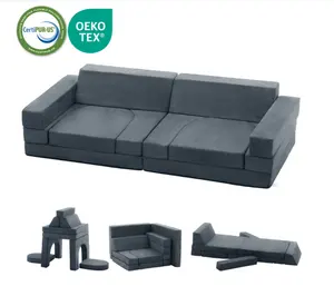 Custom Sofa Set Meubelen Matress Traagschuim Multifunctionele Kids Opvouwbare Play Bank Bed Meubels Voor Slaapkamer