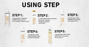 <span class=keywords><strong>Trattamento</strong></span> Lisciante alla <span class=keywords><strong>Cheratina</strong></span> LUXLISS con Olio di Argan <span class=keywords><strong>per</strong></span> <span class=keywords><strong>Capelli</strong></span> <span class=keywords><strong>Lisci</strong></span> 1L 500ml 100ml - Product Image 3