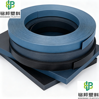Bande de chantournage PVC écologique de qualité supérieure, couleur grain personnalisée, bande flexible, directement de l'usine pour les entreprises de production de meubles locale