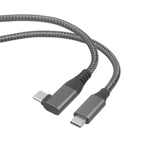 Kabel Transfer Data USB 3.2 Gen1 3A, pengisian cepat 5M 4M 3M Tipe C Tipe C kompatibel VR perangkat Bank daya ponsel