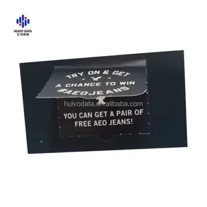 Professional Customization Tear Off Card Peel Off Gift Card Custom Free Design Pull Tab Gift Cards