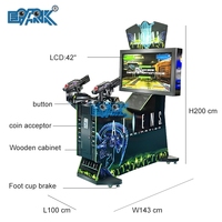 Machine de jeu d'arcade de tir classique EPARK à monnayeur, thème Aliens Extermination, de qualité supérieure, en promotion