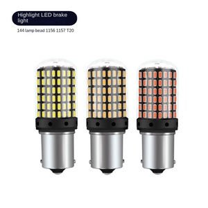 Nouveau 12V/24V LED DRL frein et feu de recul T20/<span class=keywords><strong>WY21W</strong></span> avec 144 perles de lampe clignote voiture 1156/P21W 7440 accessoire - Product Image 1